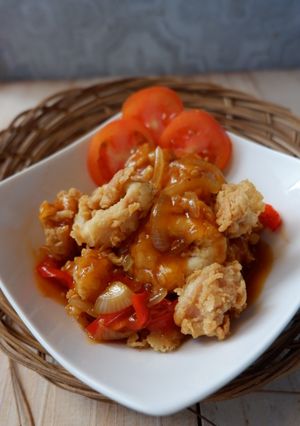 Foto resep Cumi Saus Asam Manis