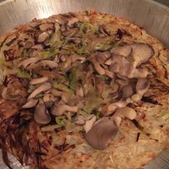 A picture of Herbed Rosti with Wild Mushrooms.