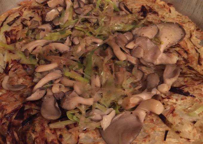 Herbed Rosti with Wild Mushrooms