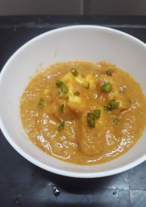 A picture of Shahi Paneer.