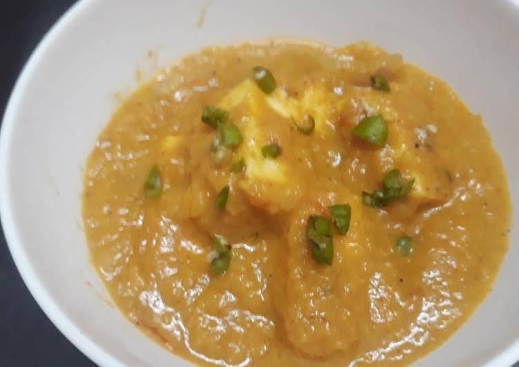 Recipe of Any-night-of-the-week Shahi Paneer