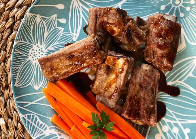 cerdo en salsa teriyaki con zanahorias en Lékué Receta de Dos Rombos en la Cocina- Cookpad