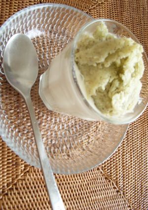 A picture of Kiwi Sherbet.
