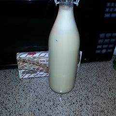 A picture of Coquito (Puertorrican Drink).