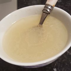 A picture of Get Well Soon Chicken Broth.