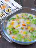 Beef and Vegetable Rice Porridge