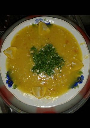 صورة لوصفة شوربه البطاطس للاطفال