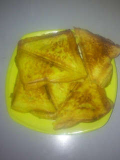 Toasted bread ainihin hoton girkin