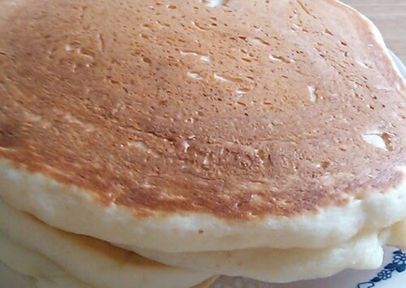 Eggless pancakes