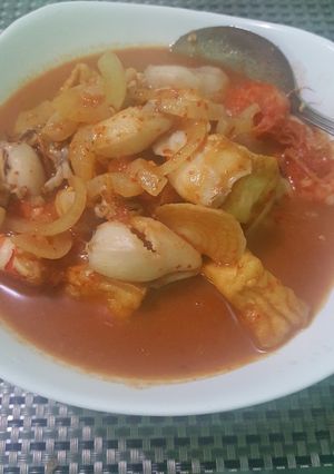 Foto resep Cumi Udang Pedas Manis