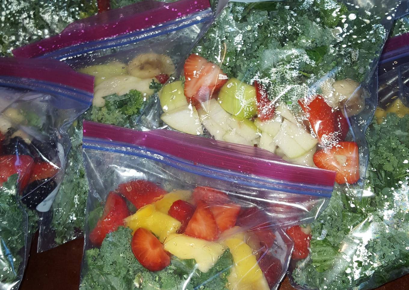 Frozen Morning Quickie Smoothies