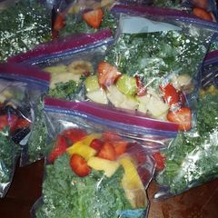 A picture of Frozen Morning Quickie Smoothies.