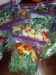 A picture of Frozen Morning Quickie Smoothies.