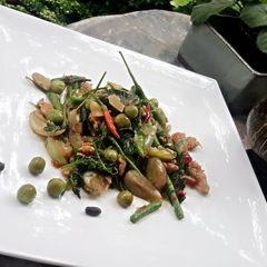A picture of Kua Khae Kai ..food from Chiangmai,Thailand ..Jao :).