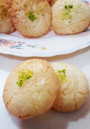 عکسی از دستور شیرینی نان نارگیلی