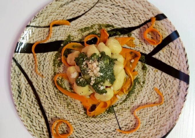 Gli gnocchi nell'orto