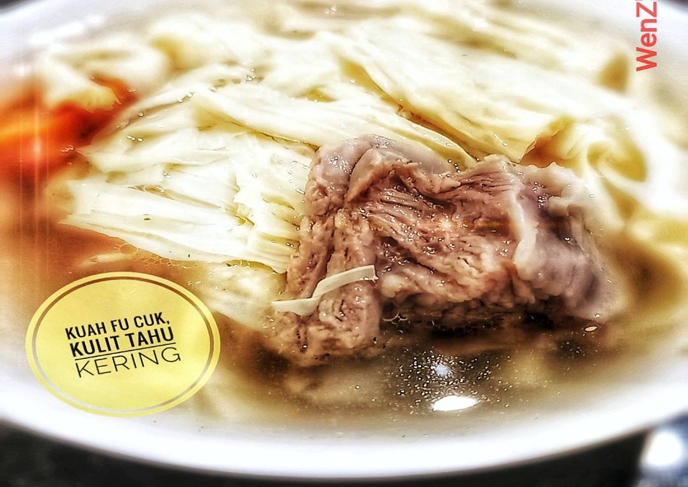 👩🍳 Kuah Fu cuk, kulit tahu kering👩🍳