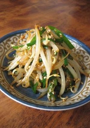 A picture of Bean Sprout Namul Just Like Ippudo Ramen's.