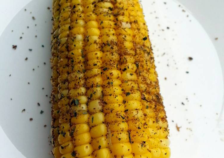 Corn On The Cob With Cajun Spice