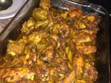 Baked Curry Chicken Wings