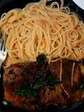 Steak pasta (pan fried)
