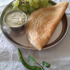 A picture of Watermelon rind dosa.
