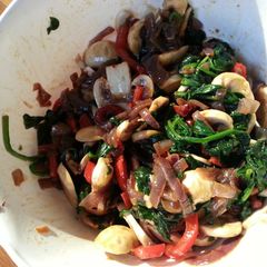 A picture of Sauté salad.