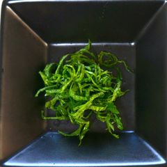 A picture of Secrets on Shredding Shiso Leaves.