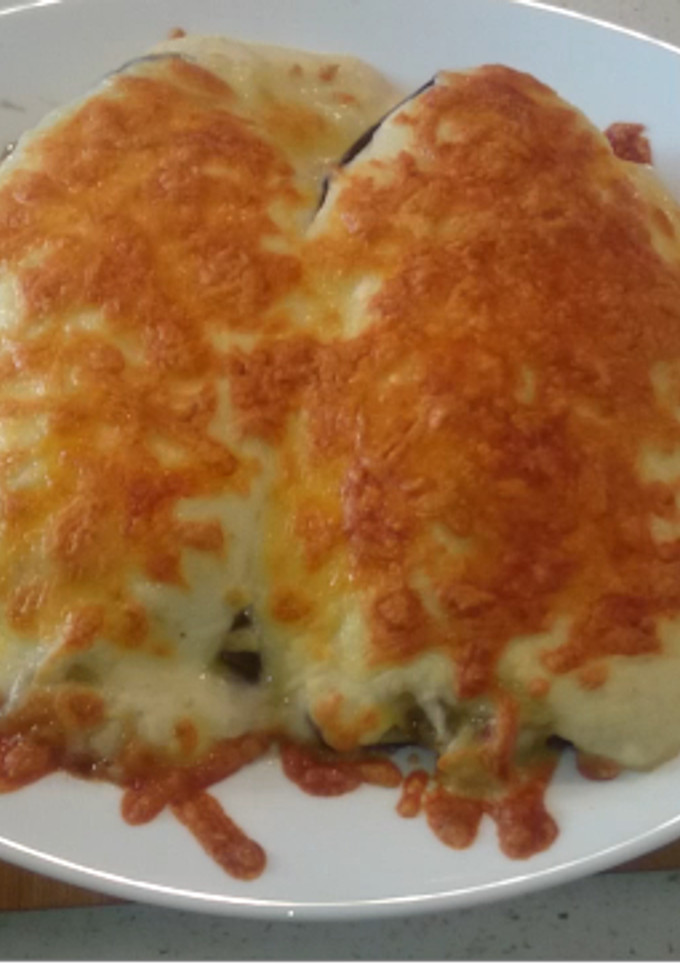 Una foto de Berenjenas rellenas