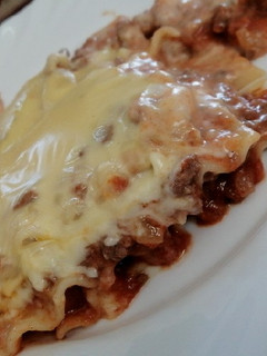 Una foto de Lasagna bolognesa con salsa bechamel