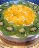 Tarta de Mango y Kiwis
