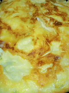 A picture of Egg omelette.