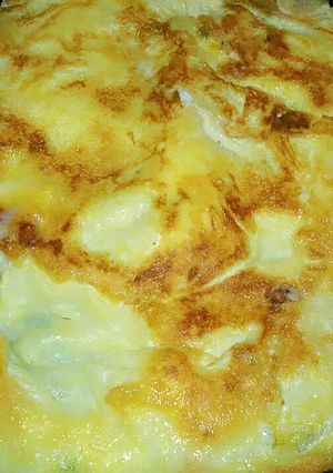 A picture of Egg omelette.