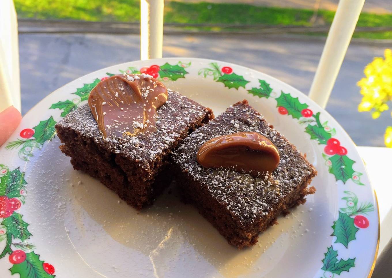 Tortitas de chocolate y café