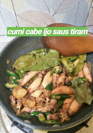 Foto resep Cumi cabe ijo saus tiram