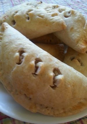 A picture of Baked Apple Turnovers ( made with Splenda).