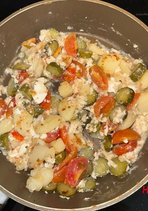Una foto de Ensalada Caliente de Patatas