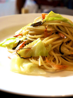 A picture of Quick & Easy Spring Cabbage and Sakura Shrimp Pasta.
