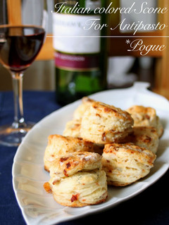 A picture of Scone Sale- Tomato and Blue Cheese.