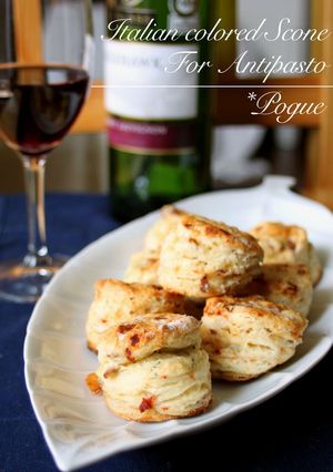 A picture of Scone Sale- Tomato and Blue Cheese.