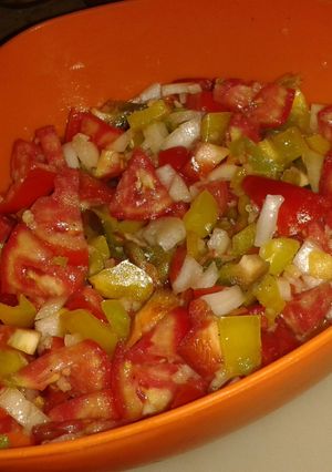 A picture of Healthy Spicy Salsa.