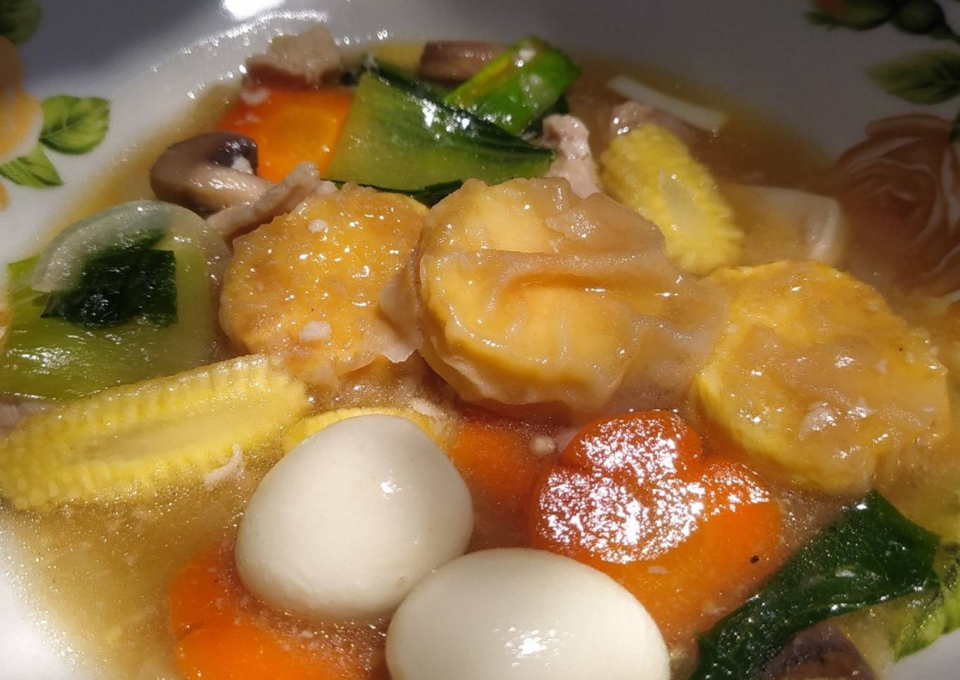 Sapo Tahu Ayam Oriental