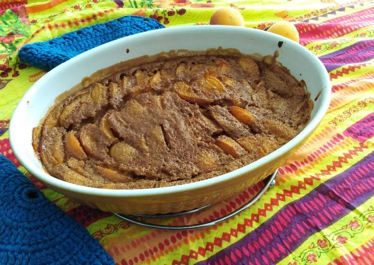 Flognarde semplicissima di albicocche