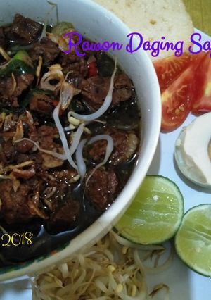 Foto resep Rawon Daging Sapi #FestivalResepAsia #Indonesia #Sapi