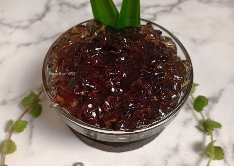 Olahan Nutrijel Cincau | Cara Masak Nutrijel Cincau Yang Enak dan Simpel
