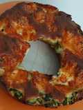 Rustic Zucchini, Mozzarella, and Cream Ring Cake