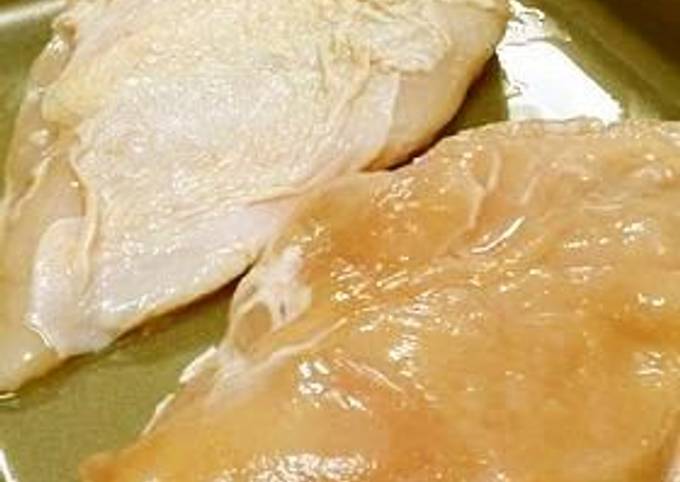 Prep Work for Salt-Flavoured Chicken Recipe