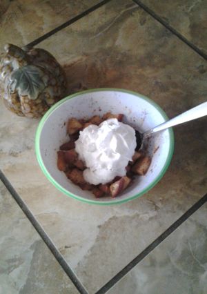A picture of Apple cinnamon snack.