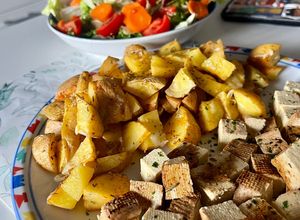 Foto di Tofu saltato e patate