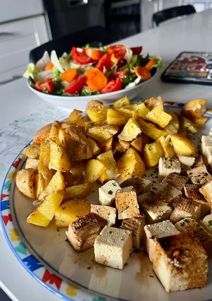 Foto di Tofu saltato e patate